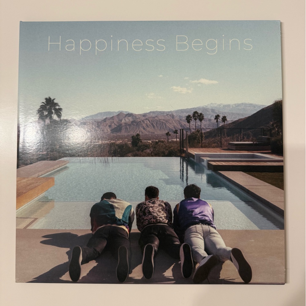 Happiness Begins Jonas Brothers Nick limited edition pink vinyl record